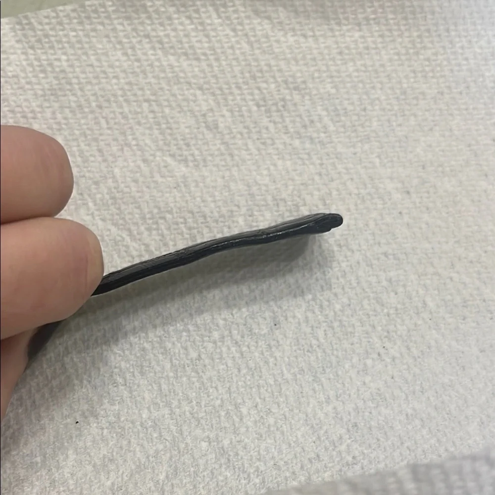 Benrus Black Leather Watch Strap - Picture 4 of 4